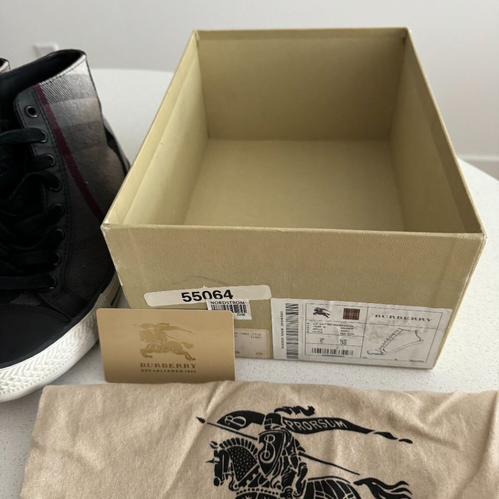 Burberry high top sneakers - Picture 4 of 7